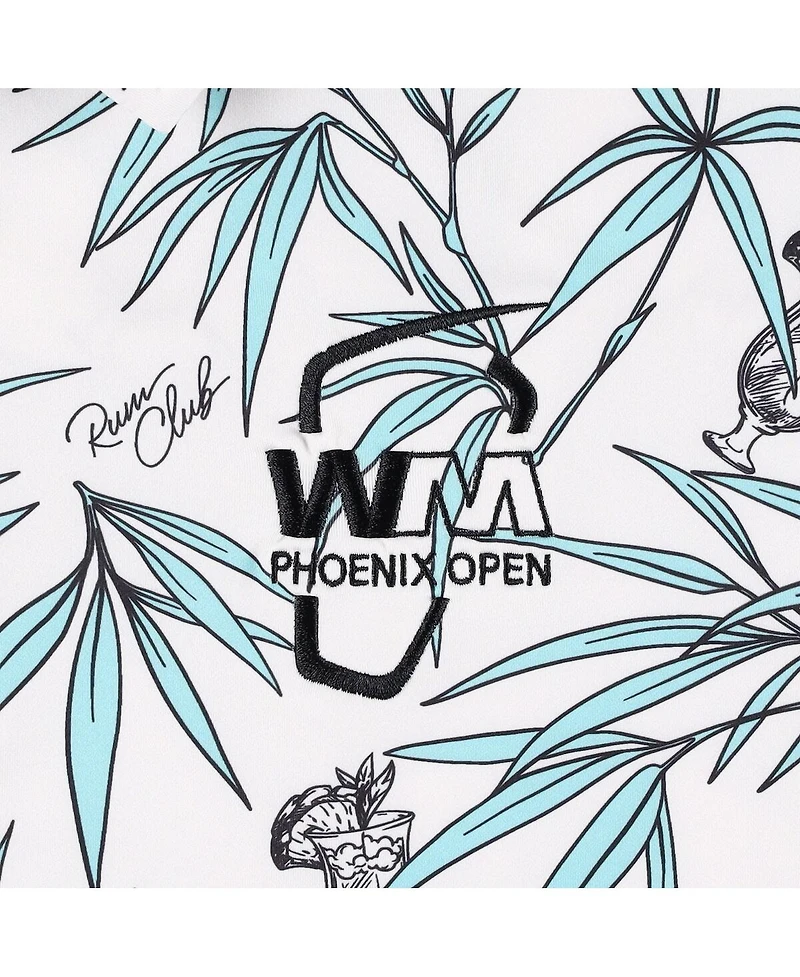 Flomotion Men's White Wm Phoenix Open Rum Club Polo Shirt