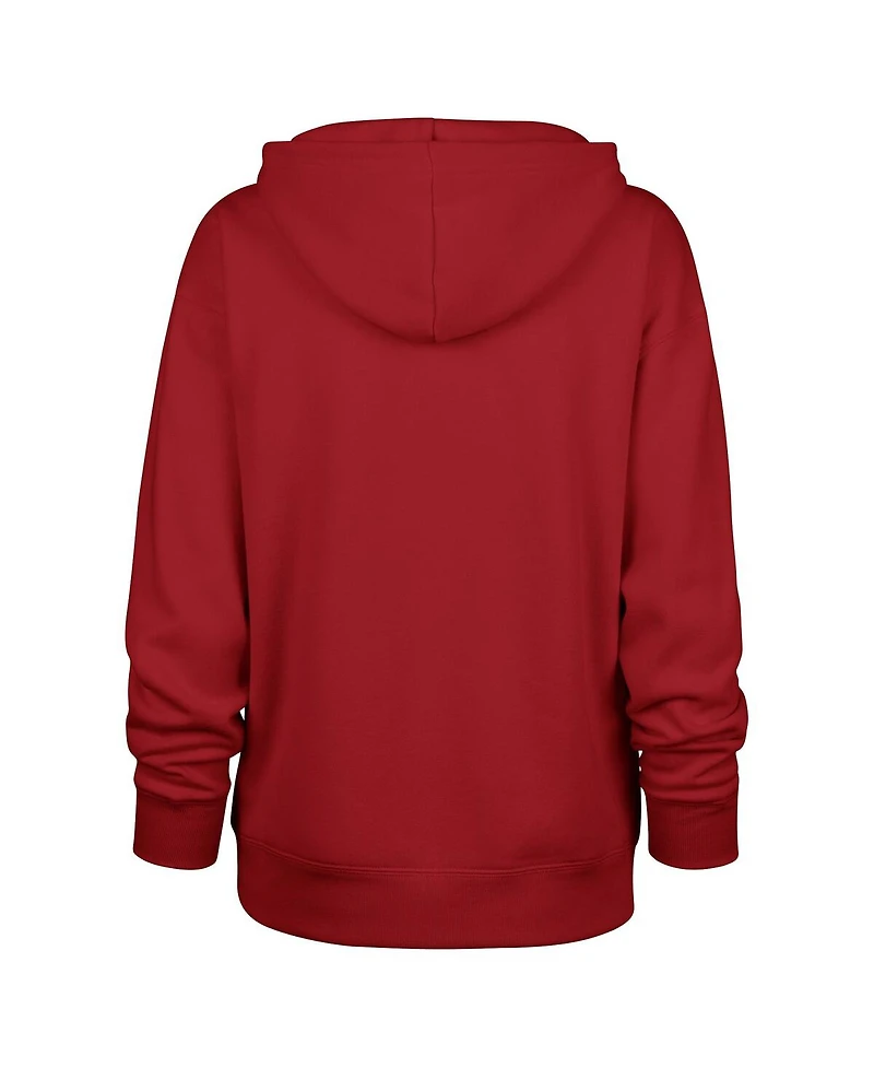 '47 Brand Women's Red Kansas City Chiefs Clarity Naomi Pullover Hoodie