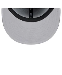 New Era Men's Black Utah Hockey Club State Shape 1st Season 59FIFTY Fitted Hat