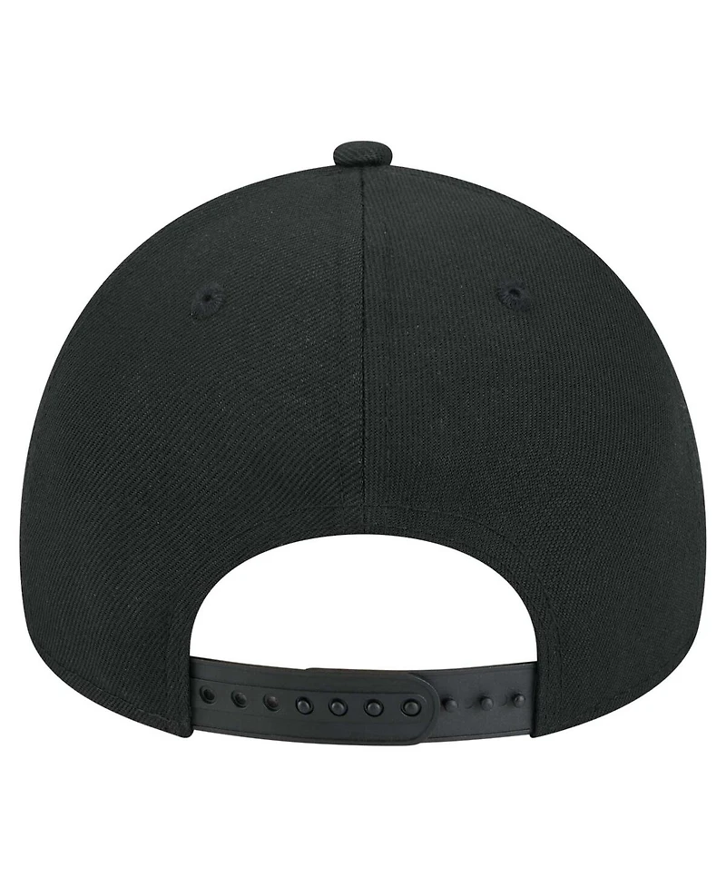 New Era Men's Black New Orleans Saints Smith 9FORTY Adjustable hat