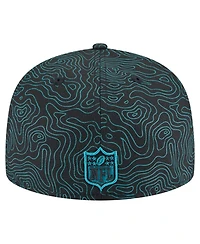 New Era Men's Black Jacksonville Jaguars Geo 59FIFTY Fitted Hat