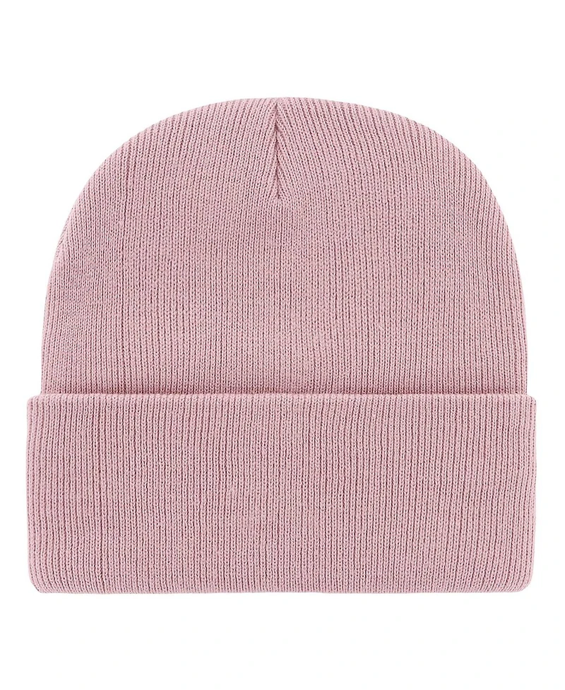 '47 Brand Women's Pink Michigan Wolverines Haymaker Cuffed Knit Hat