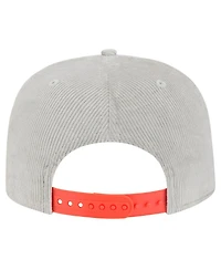 New Era Men's Gray New York Mets Corduroy Golfer Snapback Hat