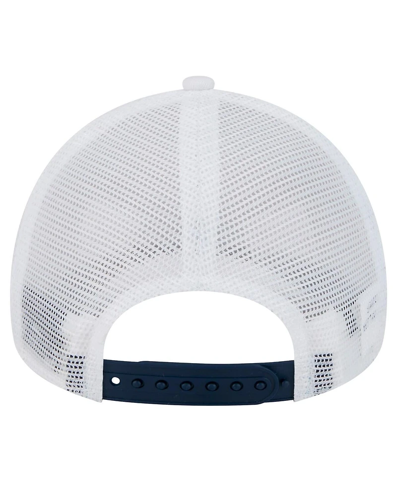New Era Preschool White/Navy Dallas Cowboys Team Printed A Frame 9FORTY Adjustable Hat