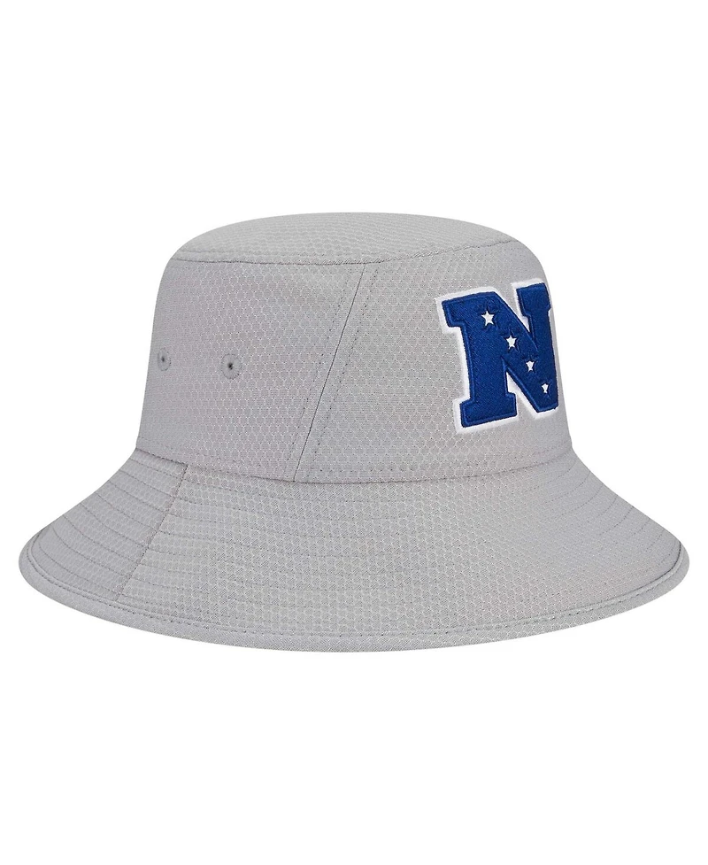 New Era Men's Gray Nfc Merchandise 2025 Nfl Pro Bowl Bucket Hat