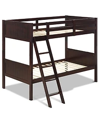 Wooden Bunk Beds Convertible into 2 Individual Beds for Flexible Kids' Room Setup