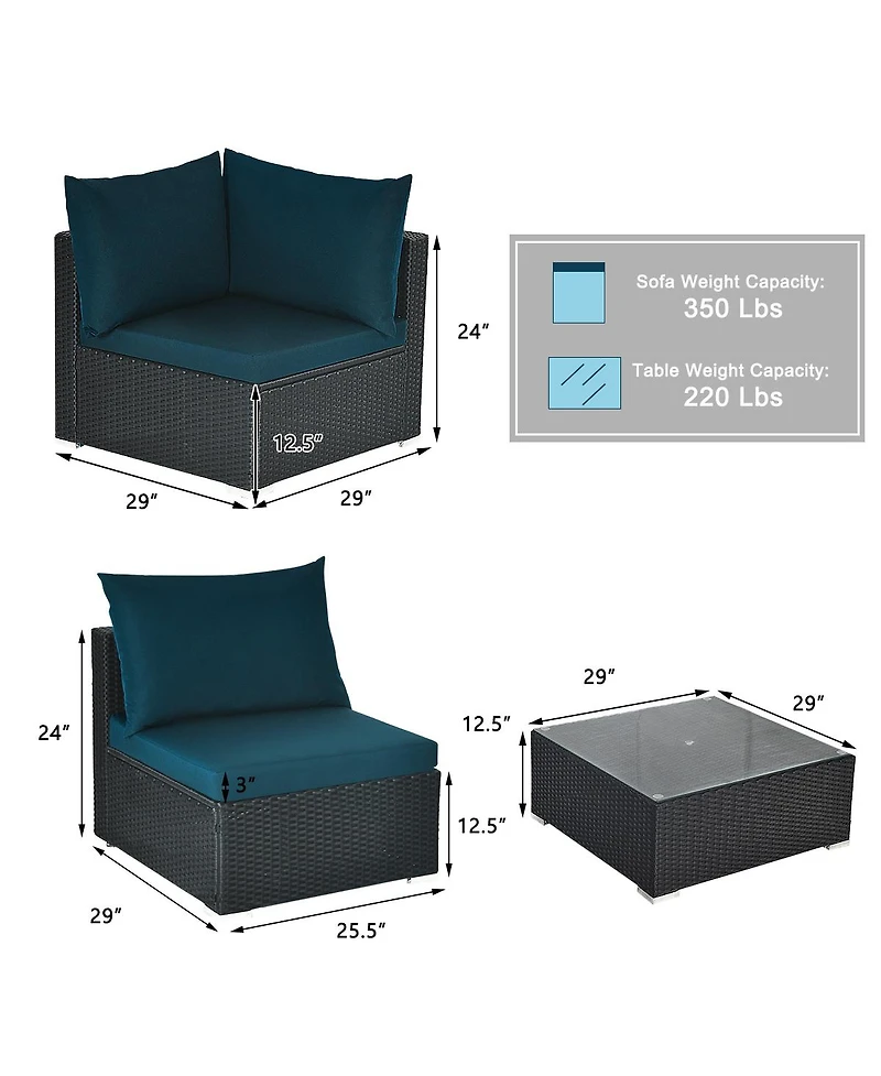 7-Piece Sectional Sofa Set for Living Room Comfortable & Stylish Furniture