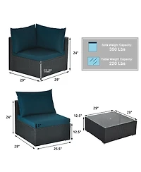 7-Piece Sectional Sofa Set for Living Room Comfortable & Stylish Furniture