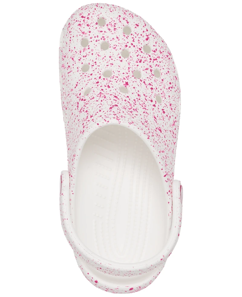 Crocs Big Kids Classic Splatter Paint Clogs from Finish Line