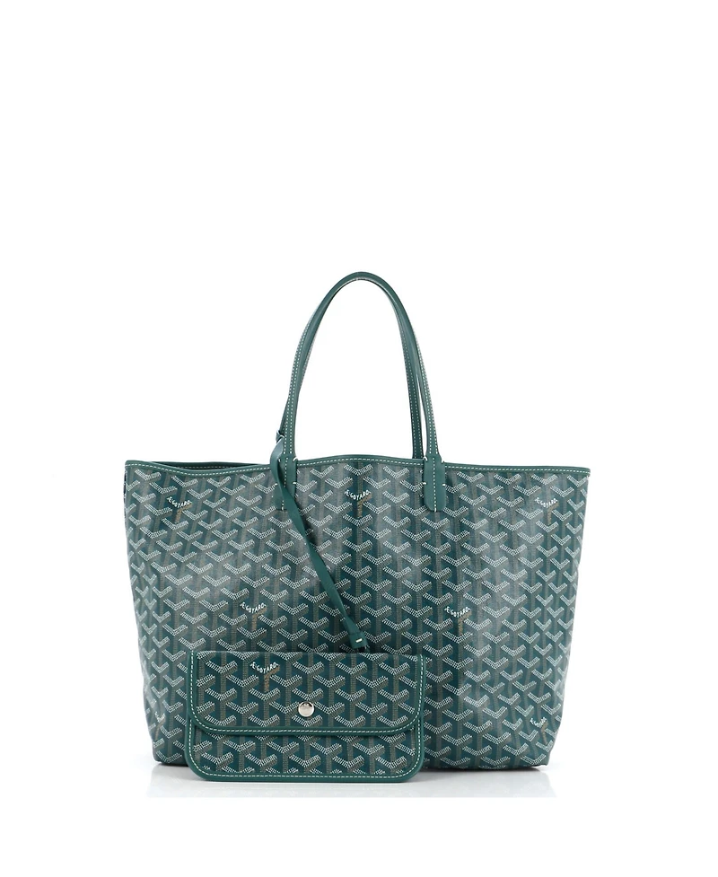 Pre-Owned Goyard Pm Saint Louis Tote Coated Canvas