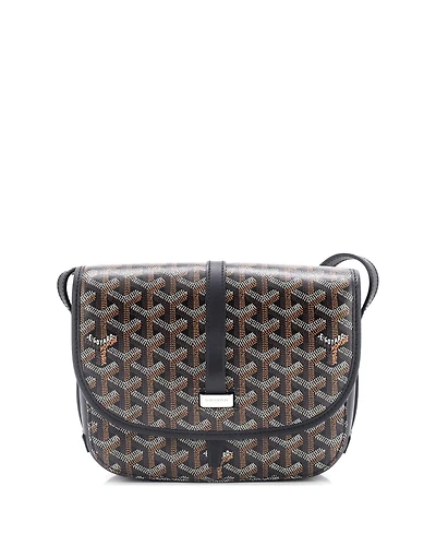 Pre-Owned Goyard Pm Belvedere Ii Messenger Bag Coated Canvas
