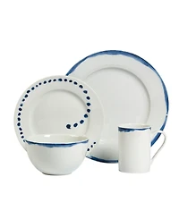 Tabletops Unlimited Isla 16 Pc. Dinnerware Set, Service for 4