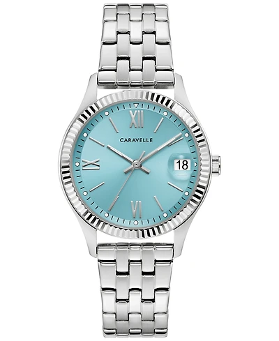Caravelle Women's Classic Stainless Steel Bracelet Watch 32mm