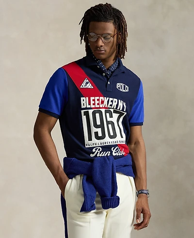 Polo Ralph Lauren Men's Classic-Fit Mesh Graphic Polo Shirt