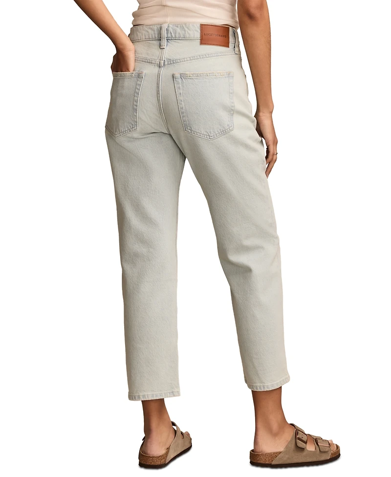 Lucky Brand Women's 90's Loose Crop Ankle Jeans