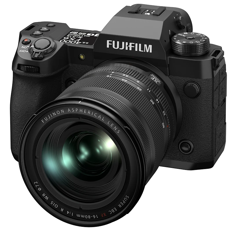 Fujifilm X-H2 40 Megapixel Body with XF16-80mm F4 R Ois Wr Lens (Black)
