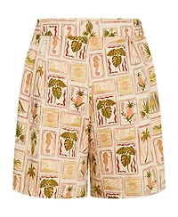 City Chic Plus Bella Print Short