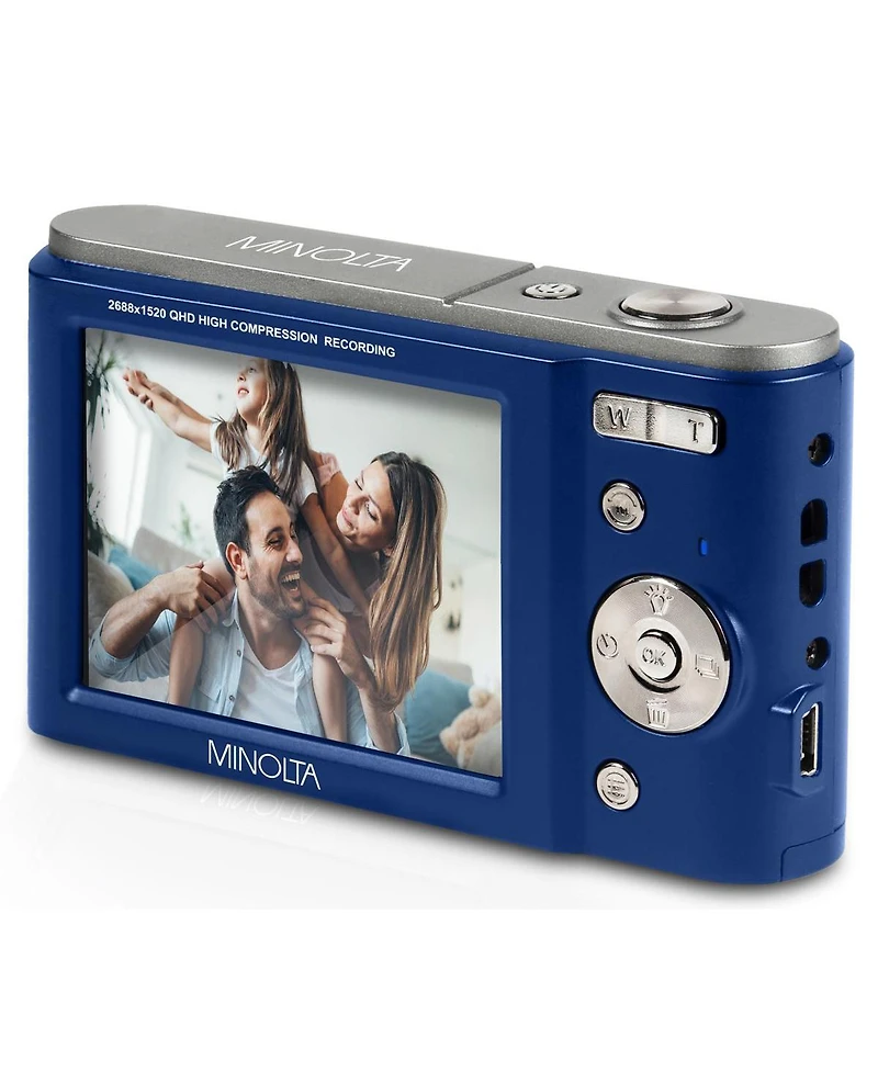 Minolta Minolta MND20 44 Mp 2.7K Ultra Hd Digital Camera (Blue)