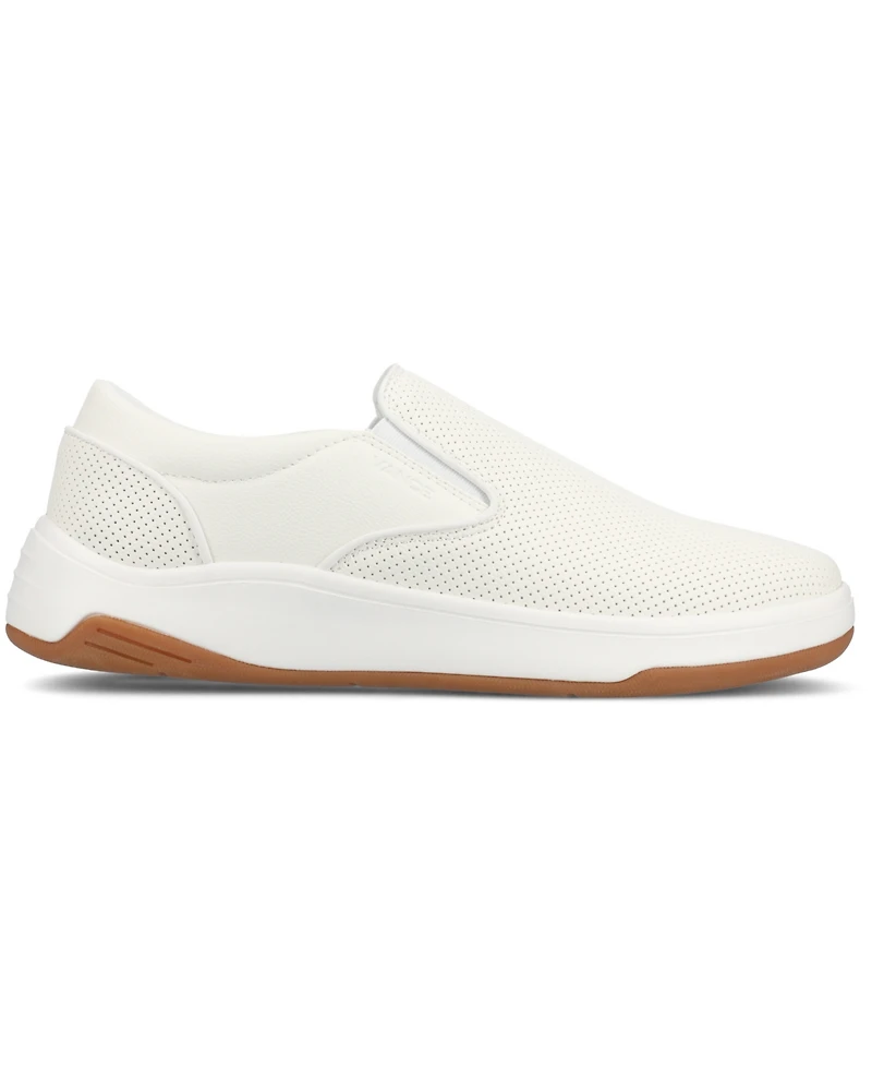Vance Co. Men's Townes Comfort Perforated Flexible Slip-on Sneaker