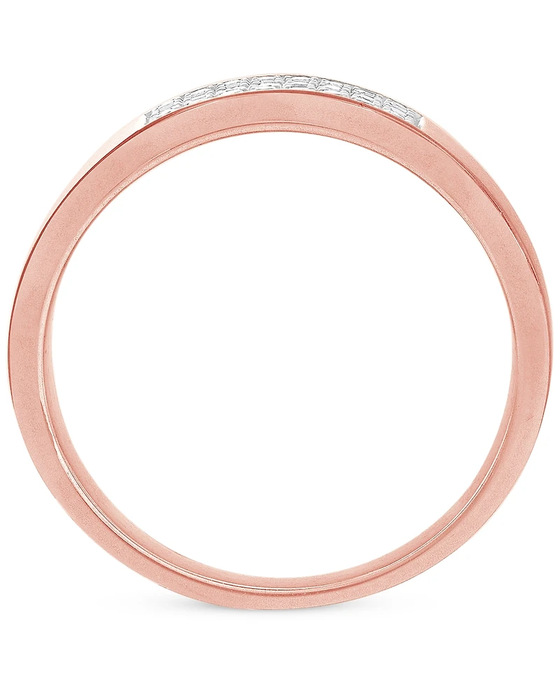 Diamond Cluster Ring (1/5 ct. t.w.) in 10k Rose Gold