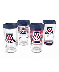 Tervis Arizona Wildcats 16oz. Classic Tumbler, Set of 4
