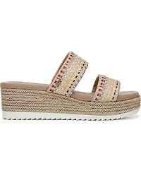 Sam and Libby Women's Charlee Platform Double Band Espadrille Wedge Sandals