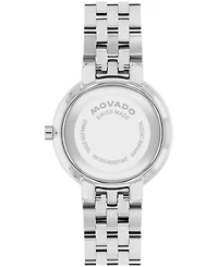 Movado Women's Museum Classic Swiss Quartz Stainless-Steel Watch, 29.5mm