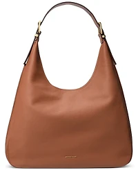 Michael Kors Nolita Large Leather Hobo Shoulder Bag
