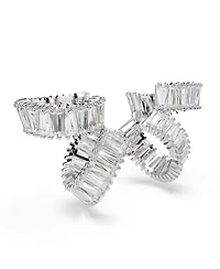 Swarovski Ariana Grande x Swarovski Crystal Baguette Cut Cuff Earrings