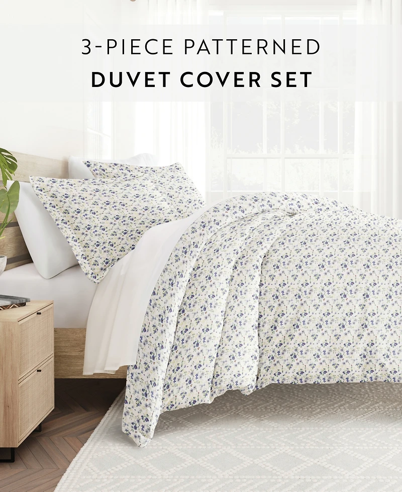 ienjoy Home Tranquil Sleep Patterned Duvet Cover Set