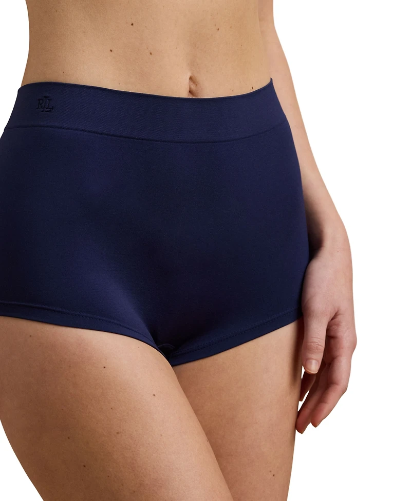 Lauren Ralph Women's Seamless Boyshort Underwear 4L0275