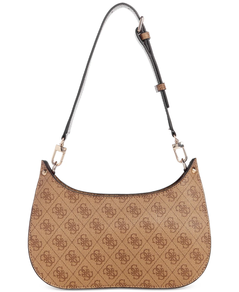 Guess Meridian Monogram Small Top Zip Shoulder Bag