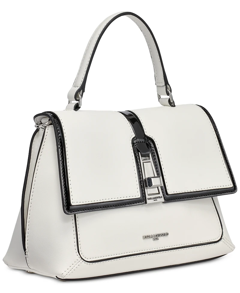 Karl Lagerfeld Paris Mercerie Leather Crossbody