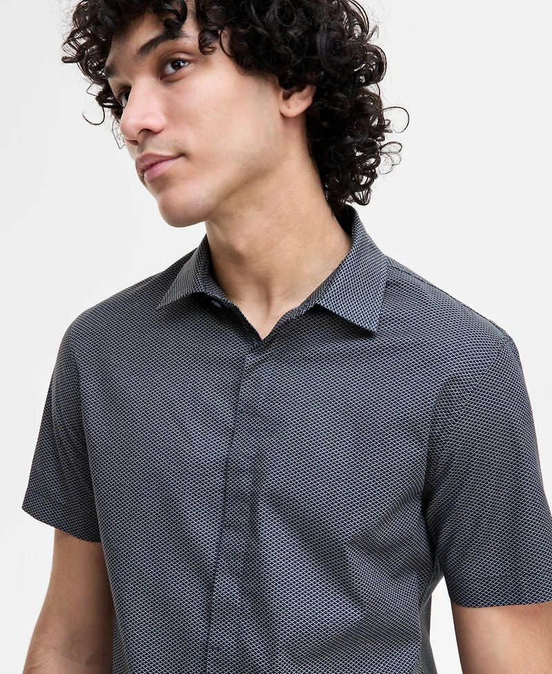 A|X Armani Exchange Men's Textured Shirt