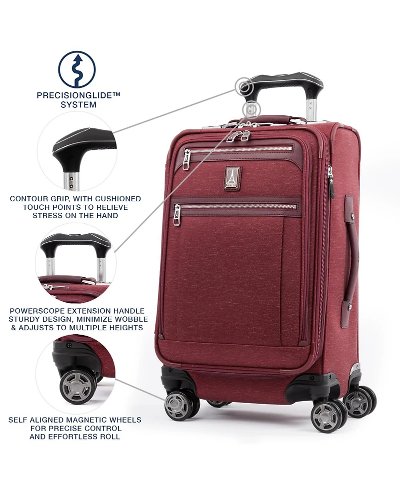 Travelpro Platinum Elite 21" Softside Carry-On Spinner