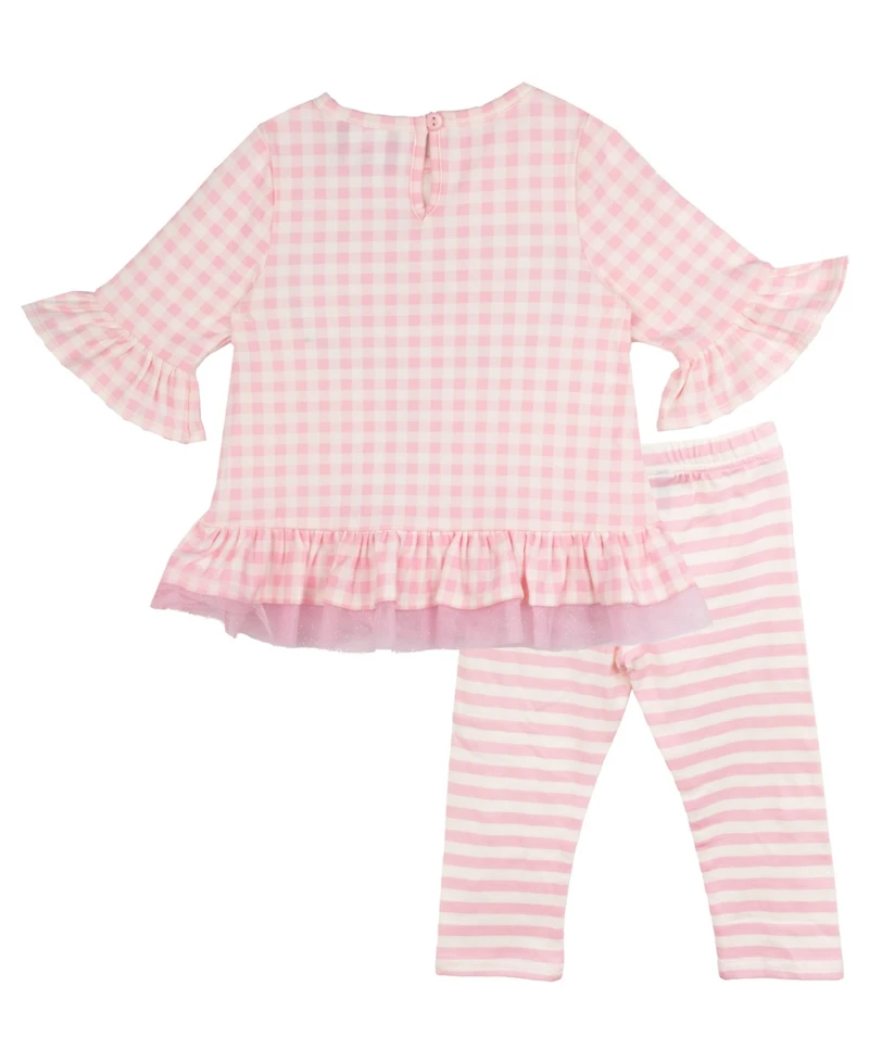 Rare Editions Baby Girl 2-Piece Birthday Celebration Outfit Set