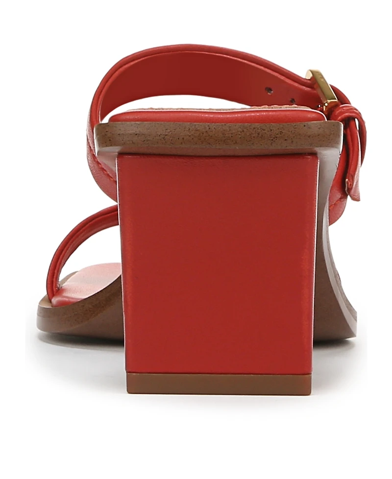 Franco Sarto Women's Frenza Open Square Toe Slide Dress Sandals