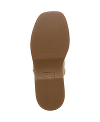 Franco Sarto Women's Piper Open Square Toe Slingback Platform Sandals