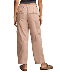 Lucky Brand Women's Straight-Leg Cargo Pants
