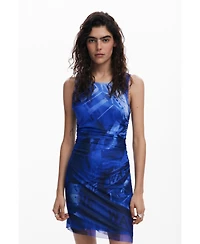 Desigual Women's Draped short dress