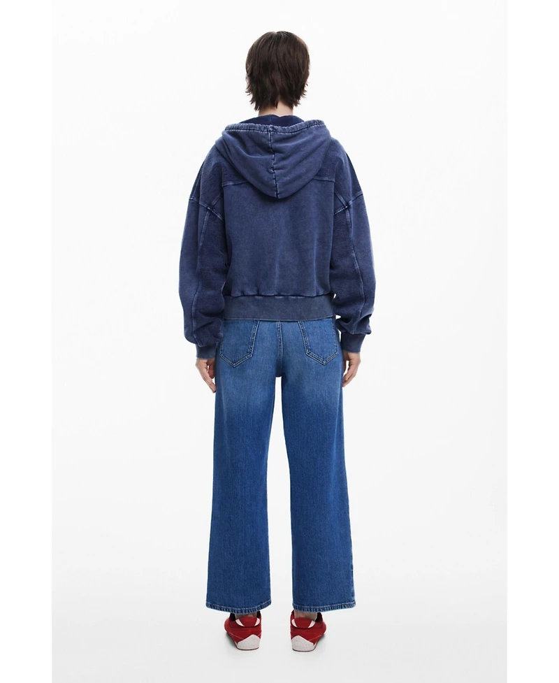 Desigual Women's Denim print sweatshirt