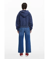 Desigual Women's Denim print sweatshirt