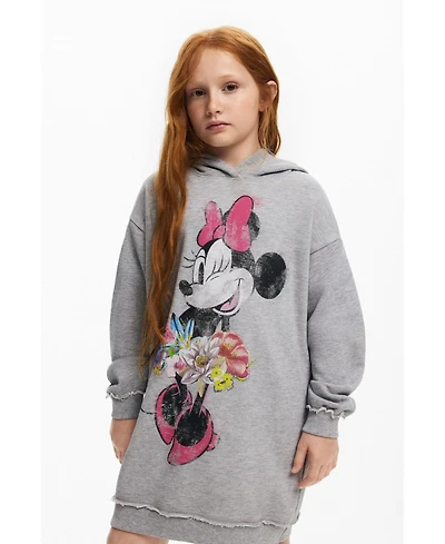 Desigual Girls Girls's Minnie Mouse sweatshirt dress