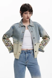 Desigual Women's Floral Culotte Jeans