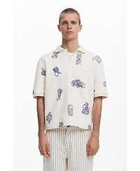 Desigual Men's Vertical striped pants