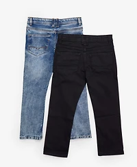 Little Boy's 4-7 Stretch Jeans - 2 Pack