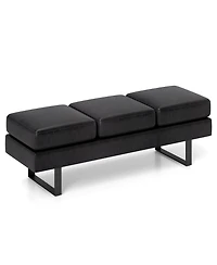 Waiting Room Bench Seating Long Bench for Office or Reception Area