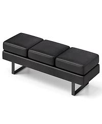Waiting Room Bench Seating Long Bench for Office or Reception Area