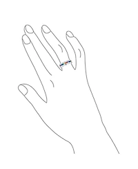 Bling Jewelry Stainless Steel Rainbow Cz Eternity Ring Lgbtq Band Comfort Fit