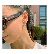 Ana Luisa Sphere Hoop Earrings - Mini Abby